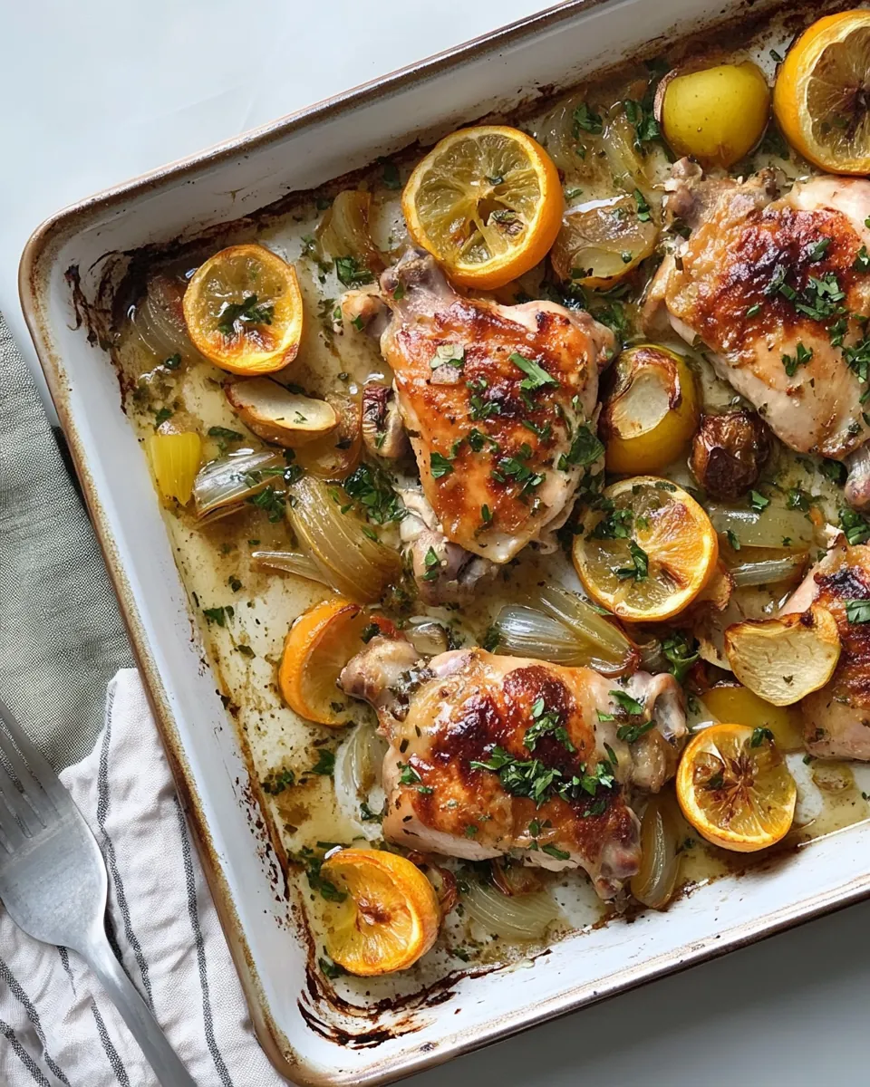 Mojo Sheet Pan Chicken