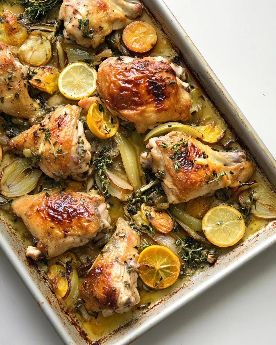 Mojo Sheet Pan Chicken