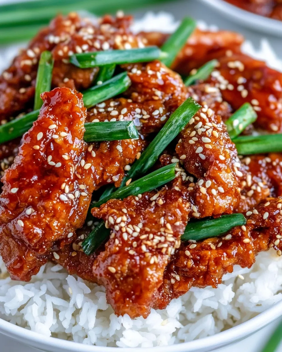 Mongolian Chicken