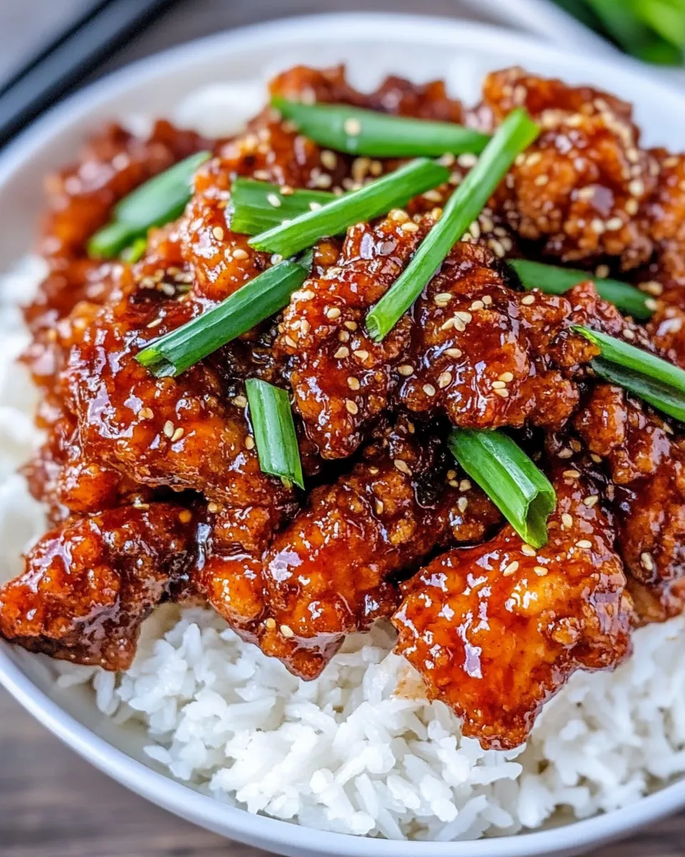 Mongolian Chicken