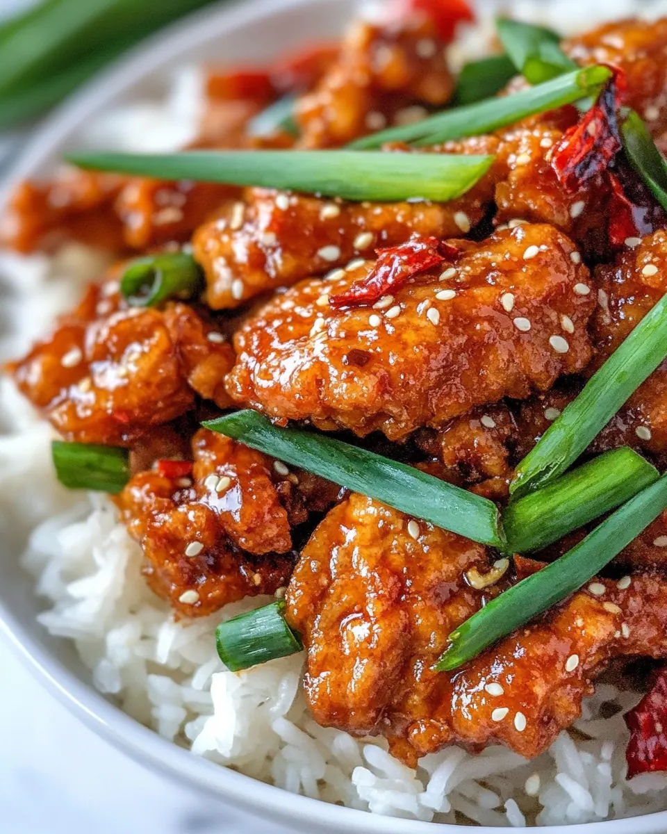 Mongolian Chicken
