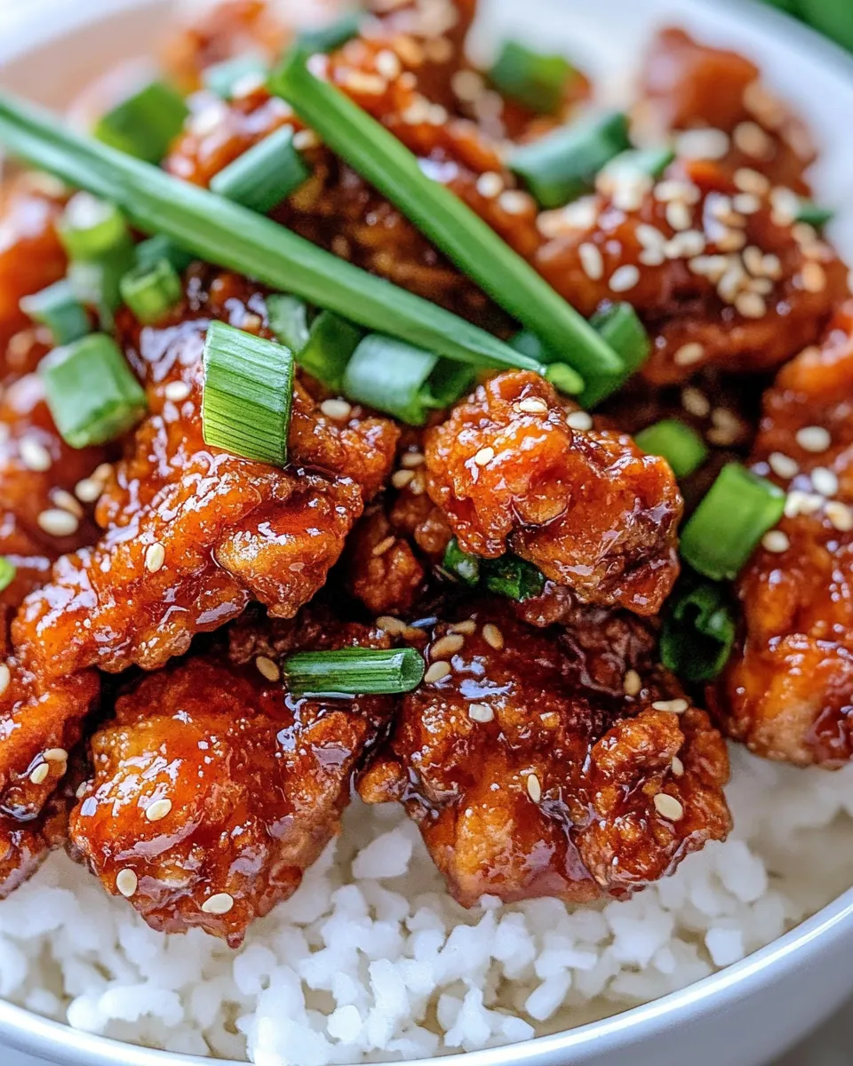 Mongolian Chicken