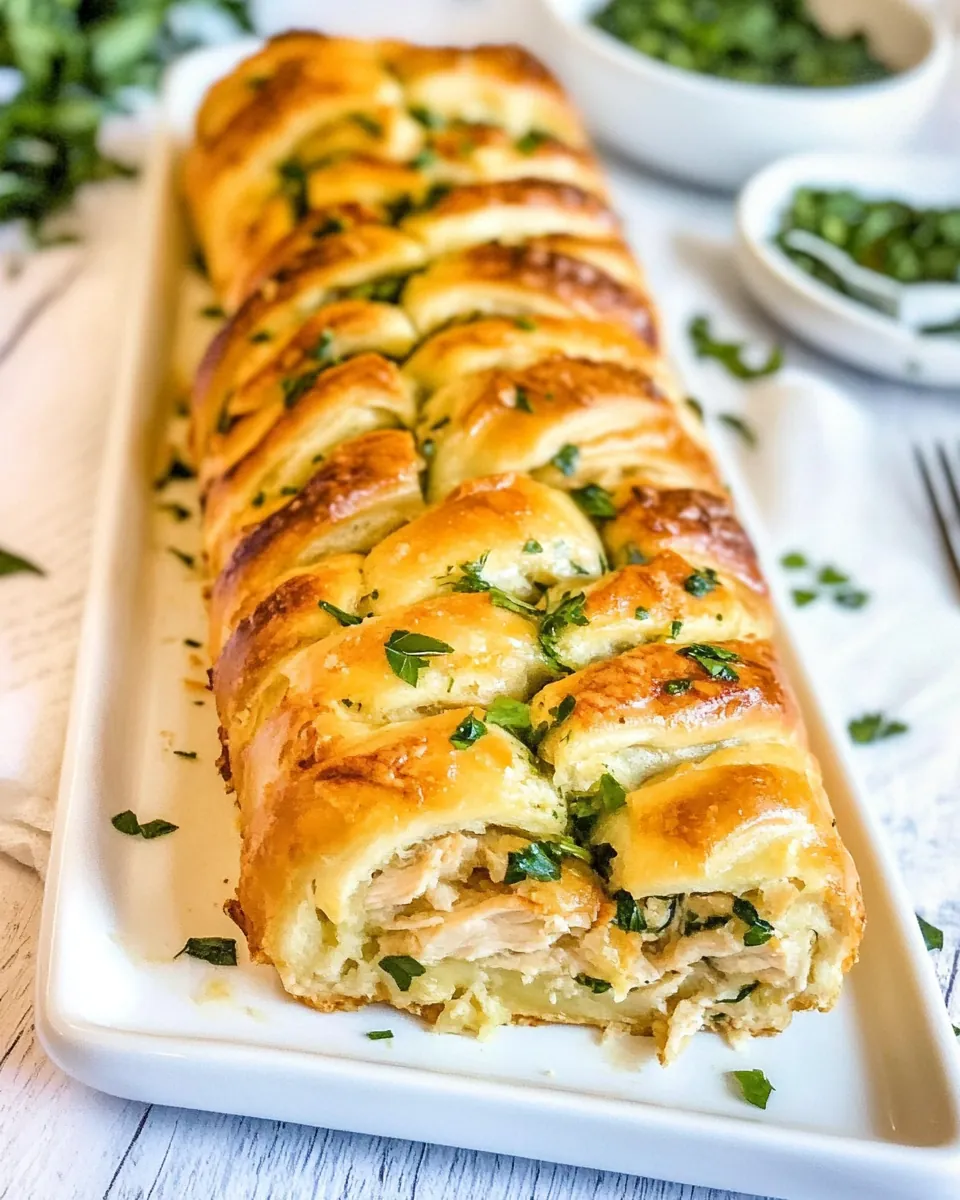 Monterey Chicken Braid