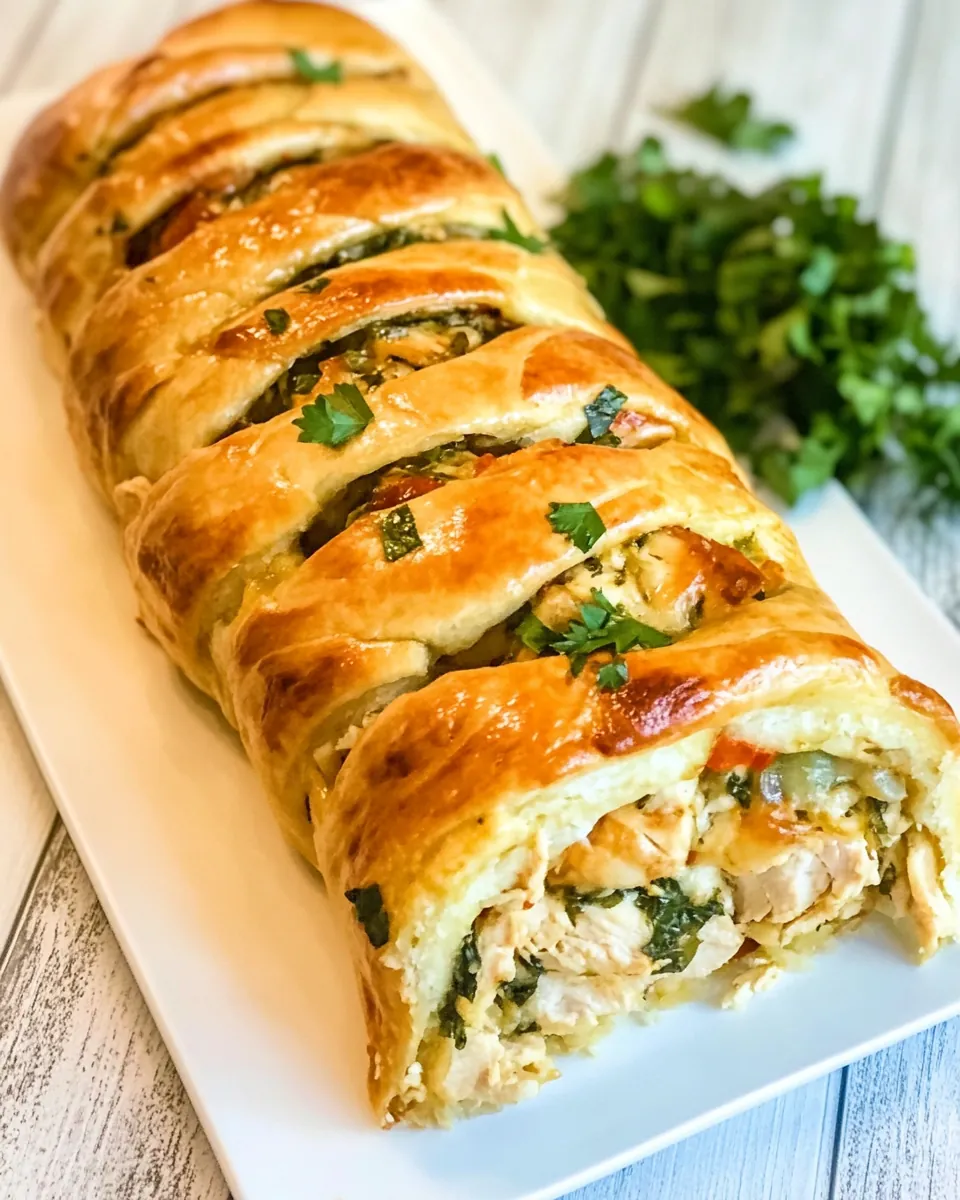 Monterey Chicken Braid