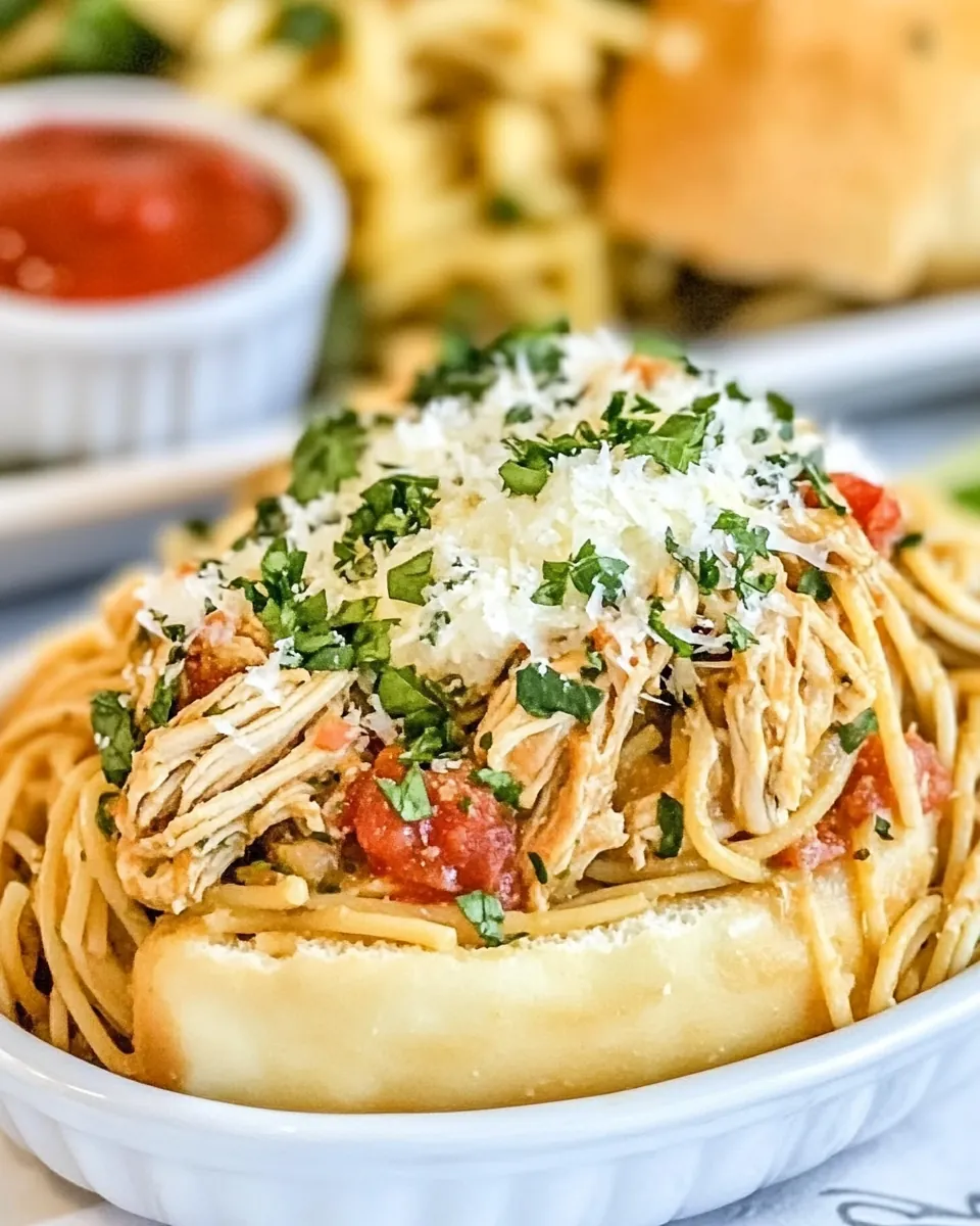 Monterey Chicken Spaghetti