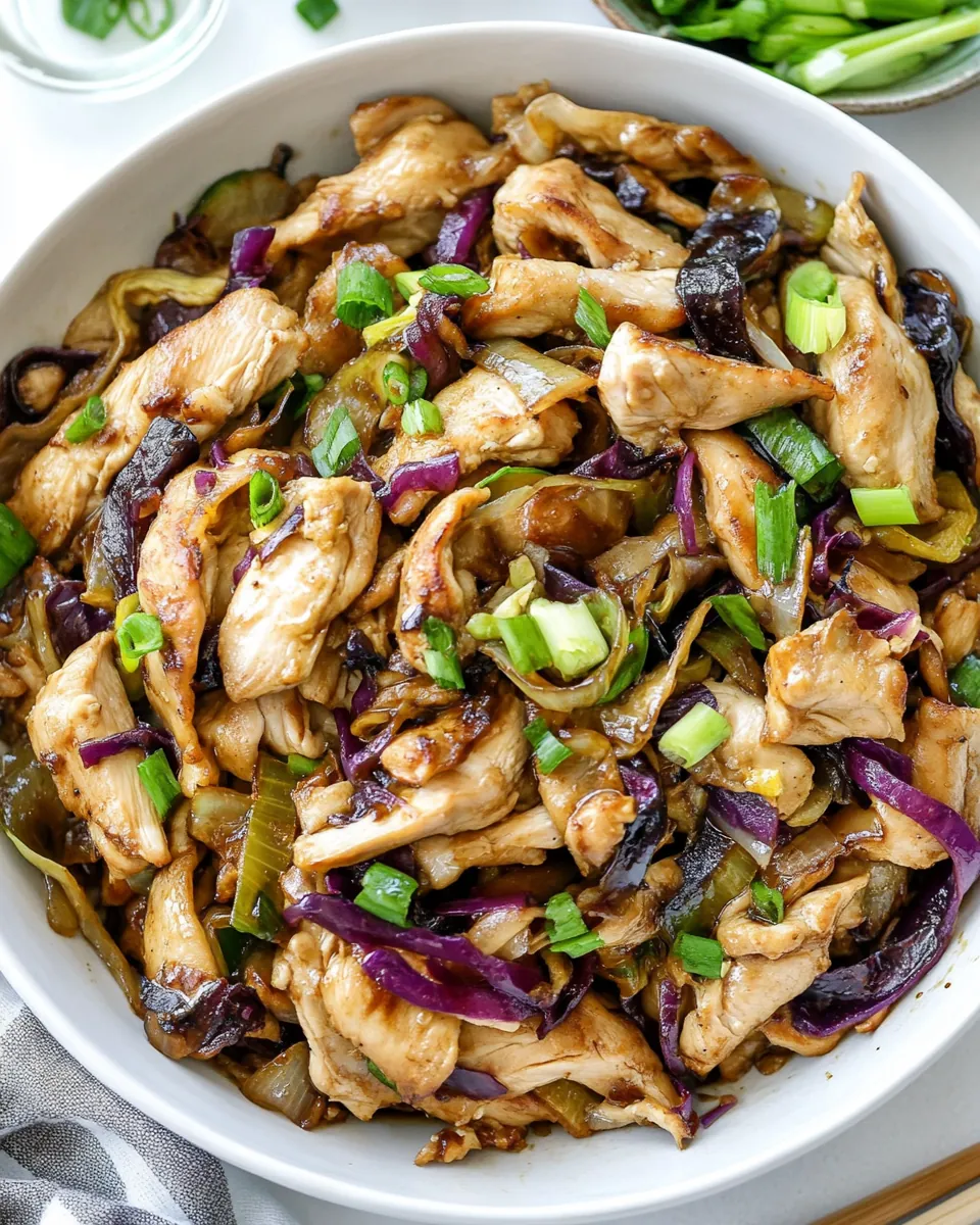Moo Shu Chicken
