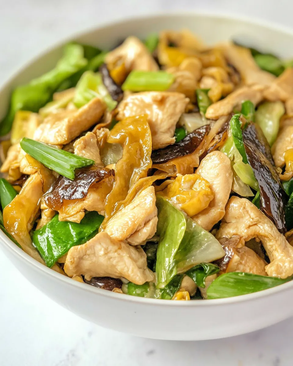 Moo Shu Chicken Bowls