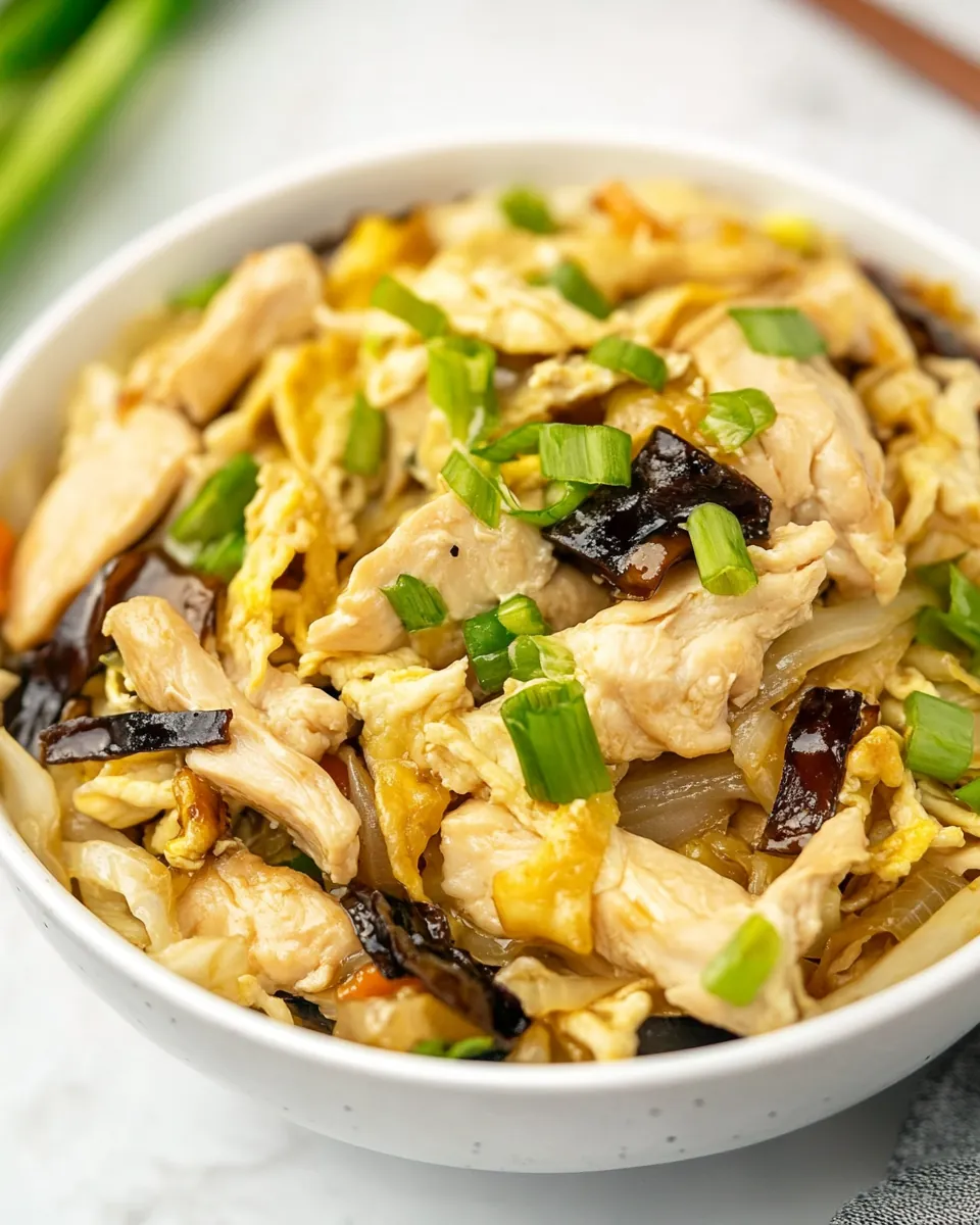 Moo Shu Chicken Bowls