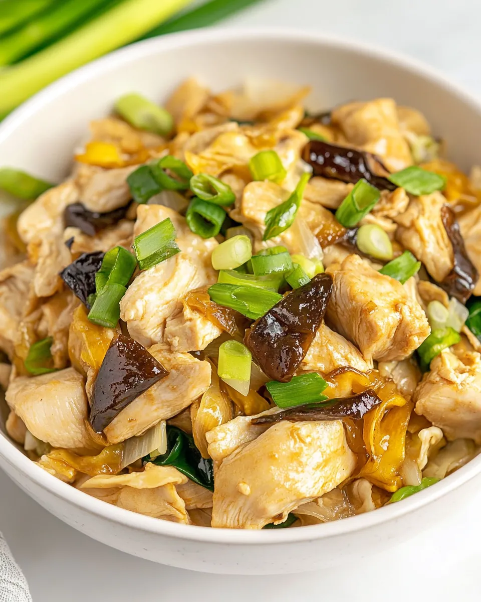 Moo Shu Chicken Bowls