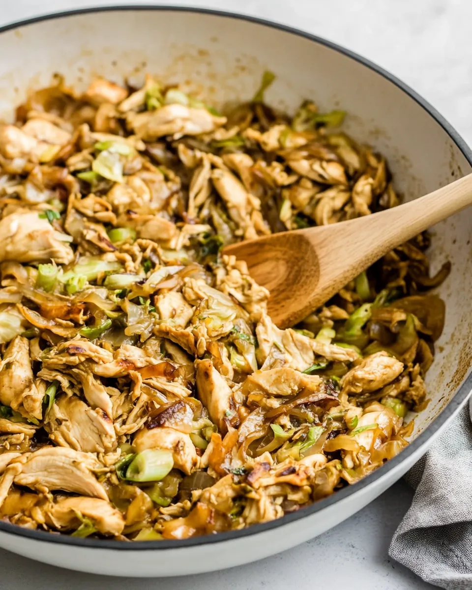 Moo Shu Chicken Skillet