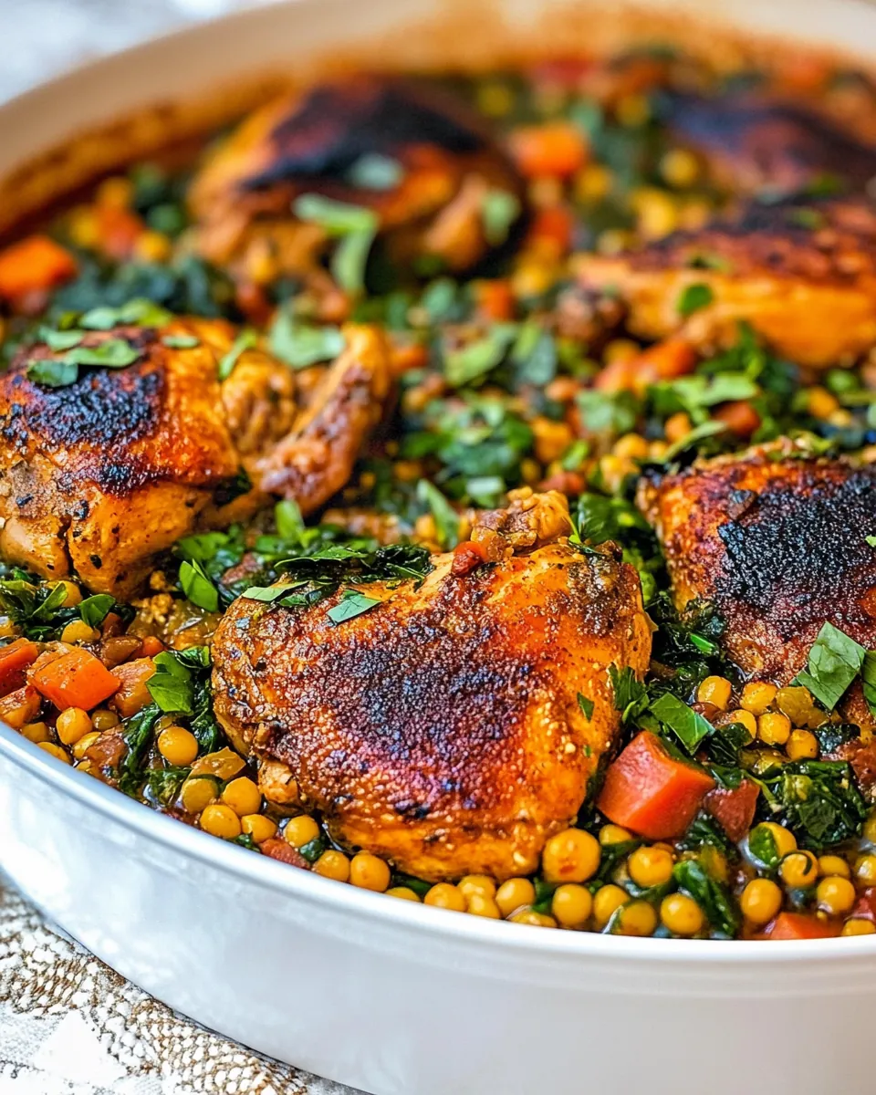Moroccan Chicken Couscous