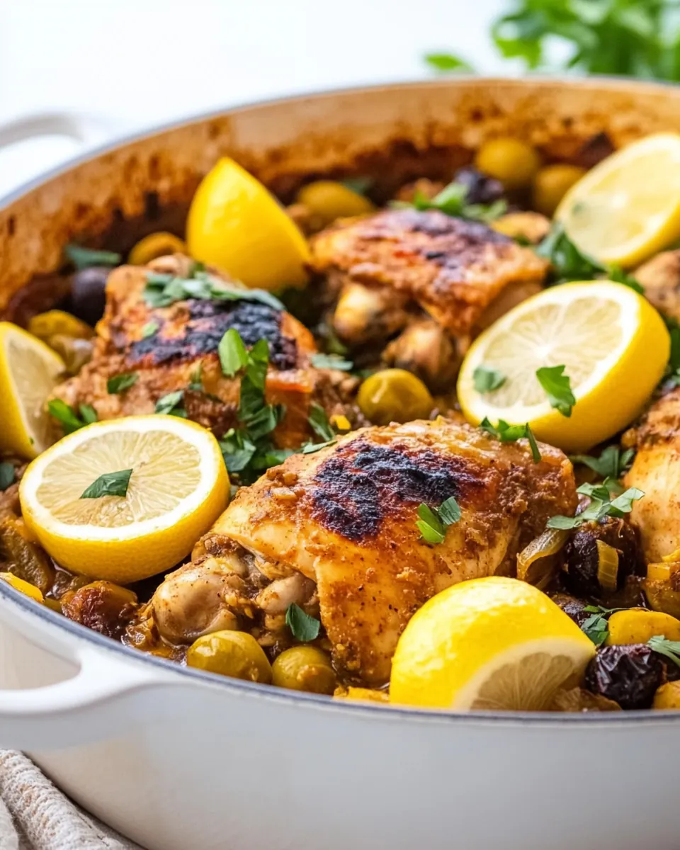 Moroccan Chicken Thighs