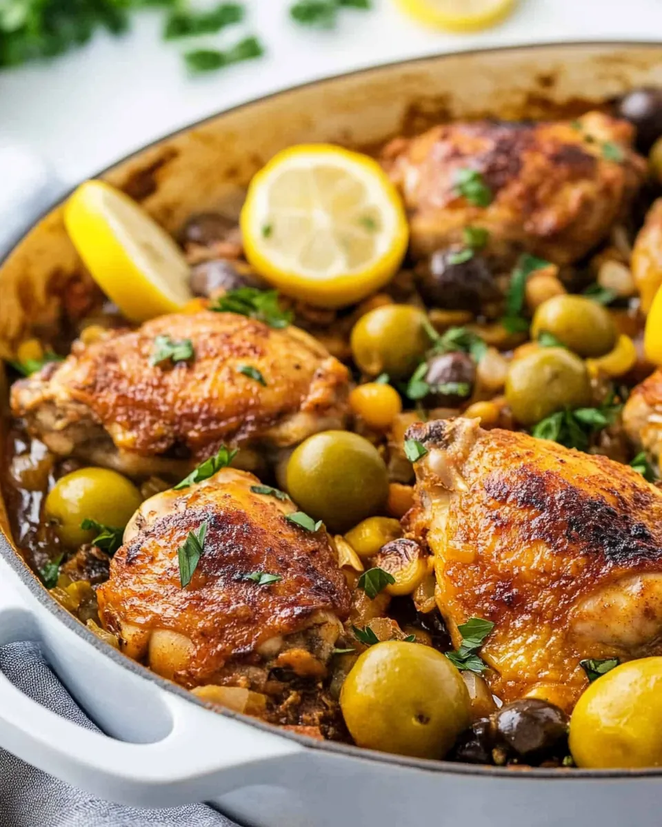 Moroccan Chicken Thighs