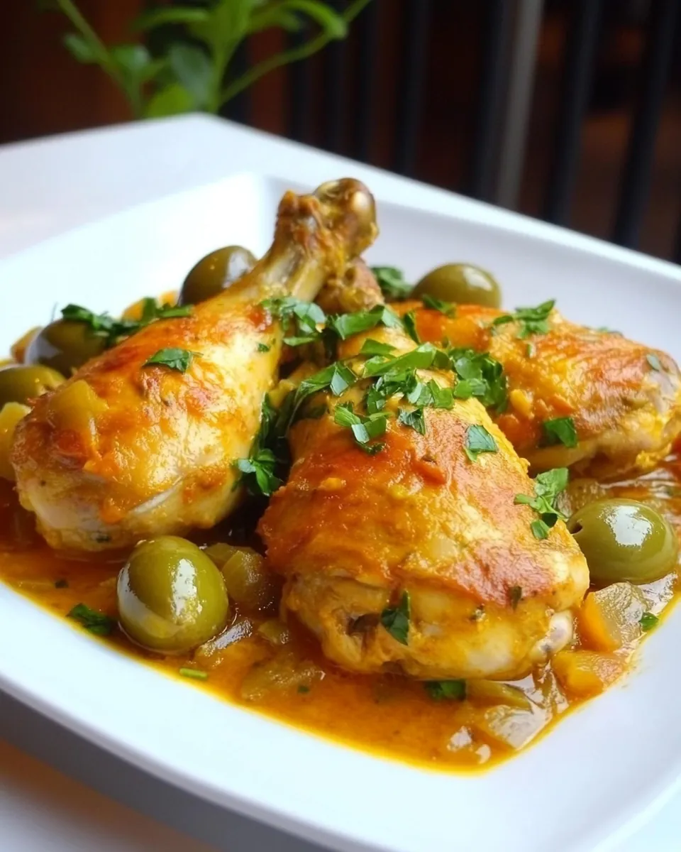 Moroccan Lemon Chicken