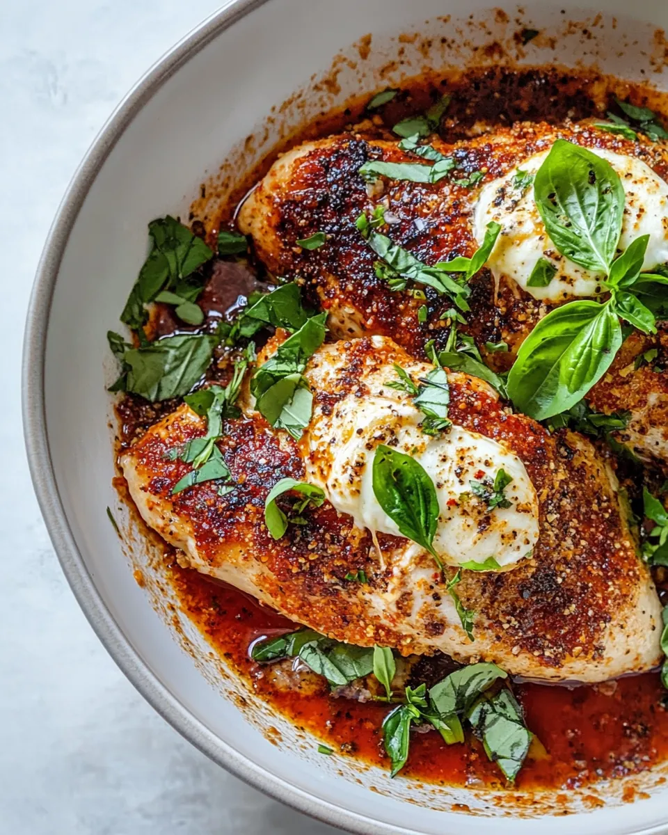 Mozzarella Stuffed Chicken