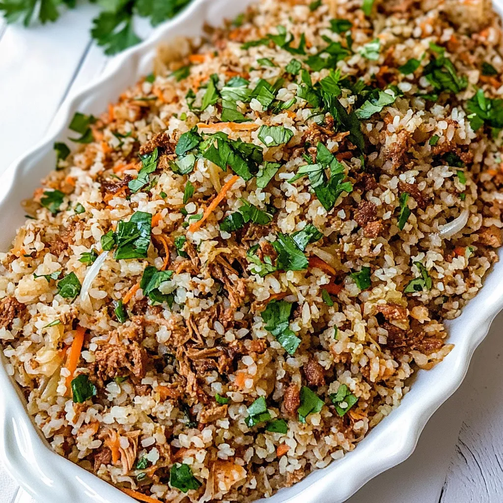 Mujadara With Bulgur