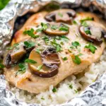 Mushroom Chicken Foil Packets