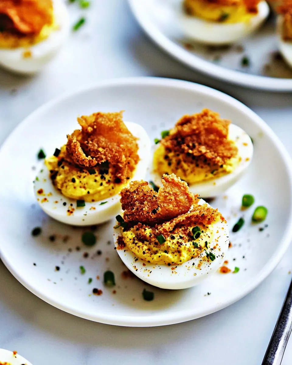 Mustard Deviled Eggs