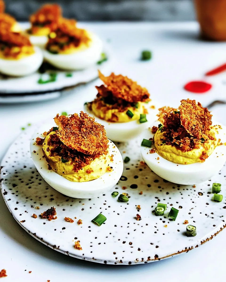Mustard Deviled Eggs