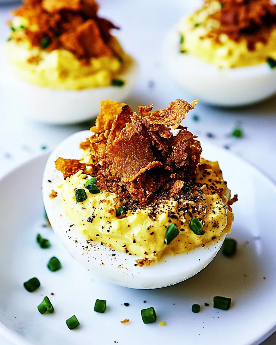 Mustard Deviled Eggs