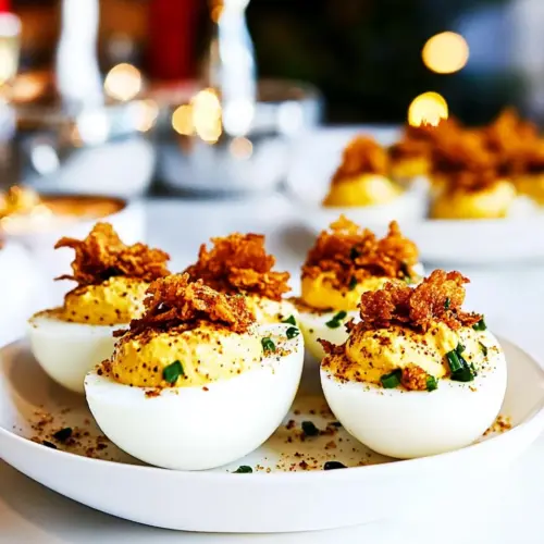 Mustard Deviled Eggs