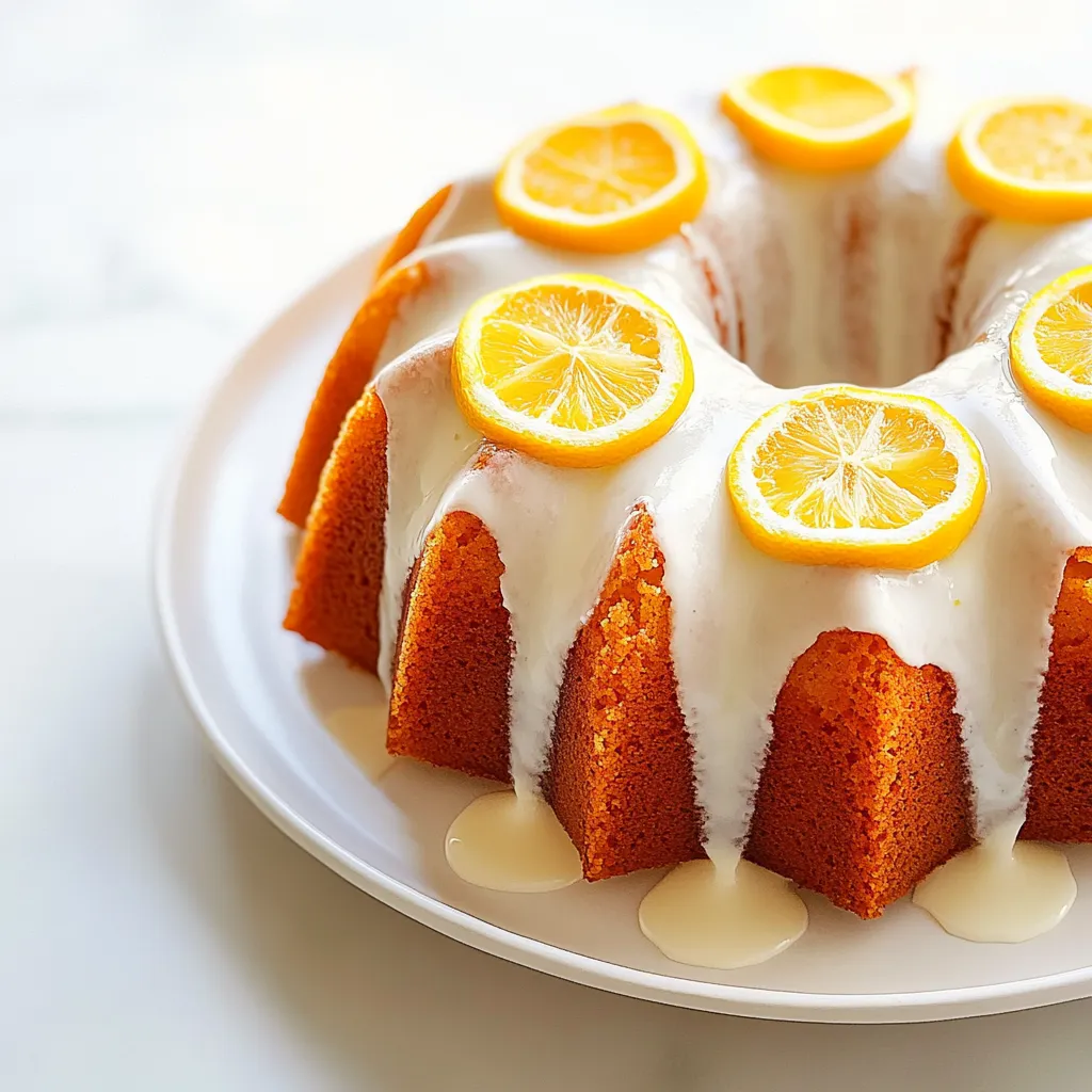 My Big Fat Greek Yogurt Meyer Lemon Bundt Cake