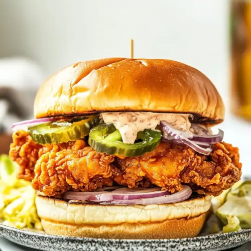 Nashville Hot Chicken Sandwiches