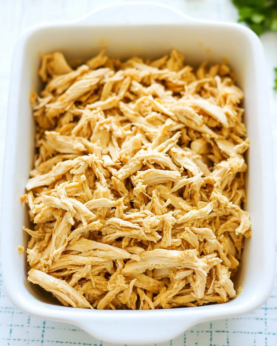 Easy Shredded Chicken