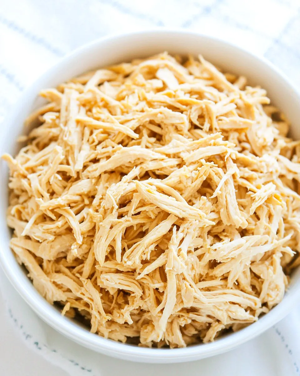 Easy Shredded Chicken