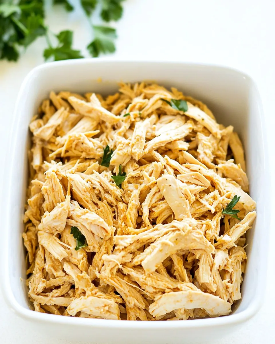 Easy Shredded Chicken