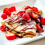 Nutella Berry Crepes