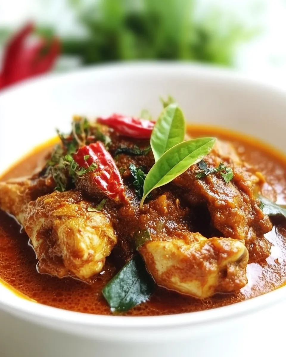 Nyonya Chicken Curry