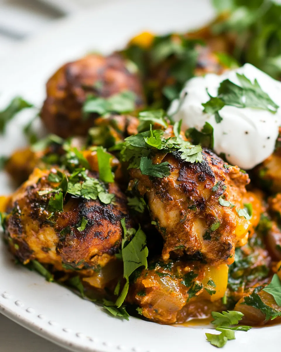 One Pan Harissa Chicken