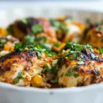 One Pan Harissa Chicken