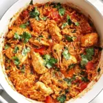 One Pan Indian Chicken and Rice