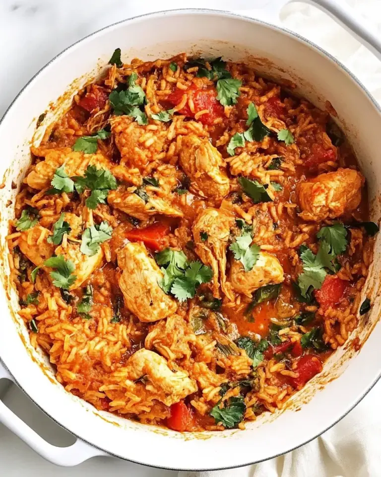 One Pan Indian Chicken and Rice