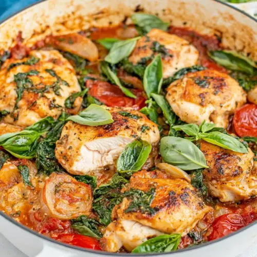 One Pan Italian Chicken Skillet