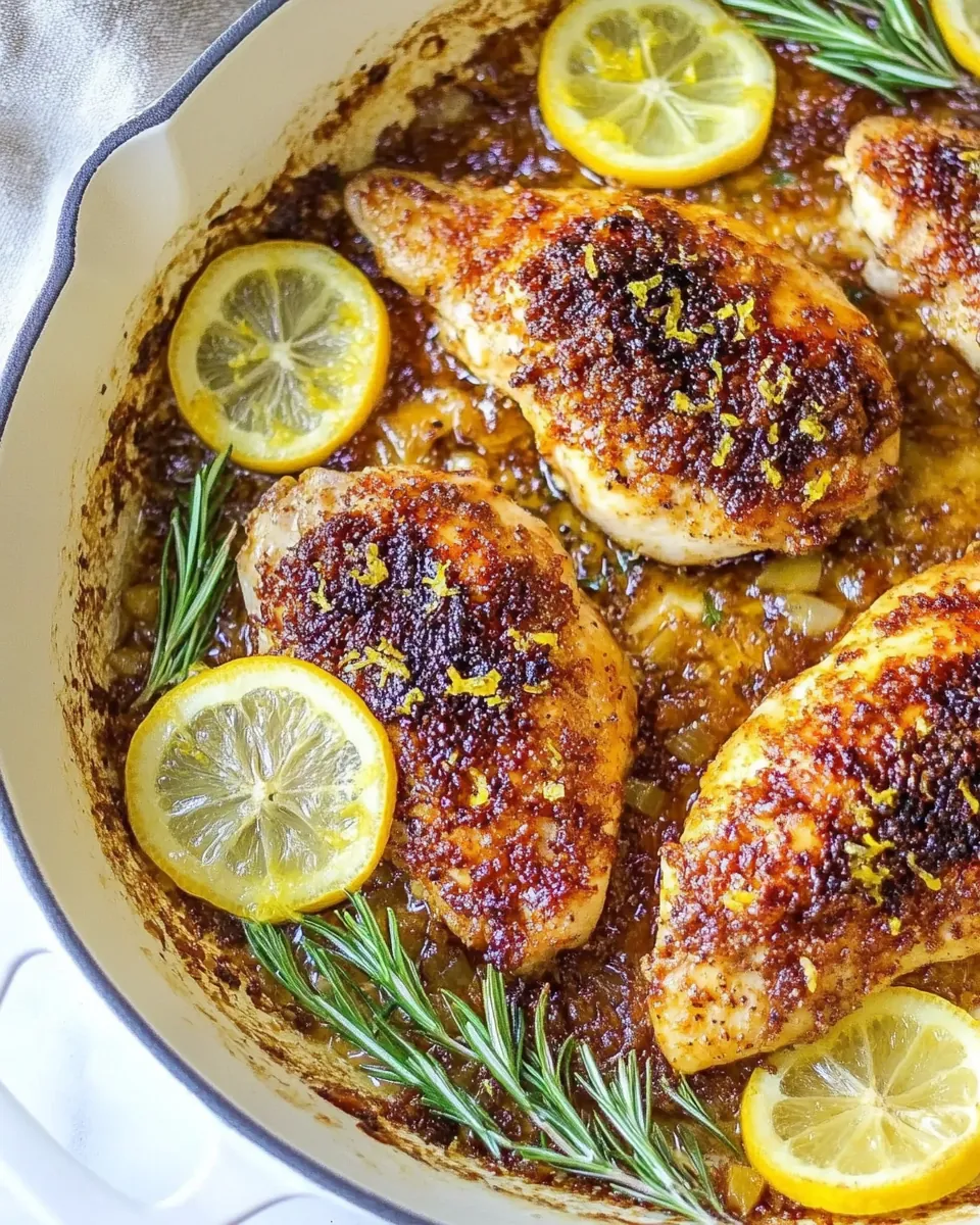 One Pan Lemon Chicken