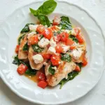 One Pot Chicken and Spinach Dinner