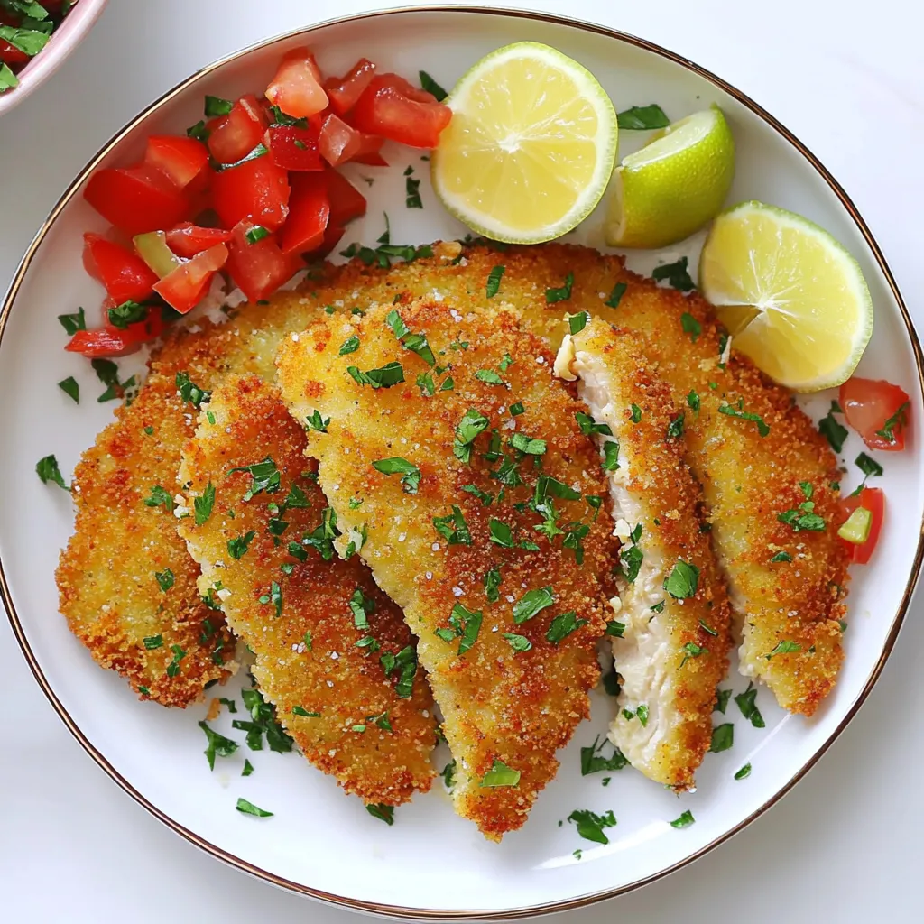 Passover Chicken Schnitzel