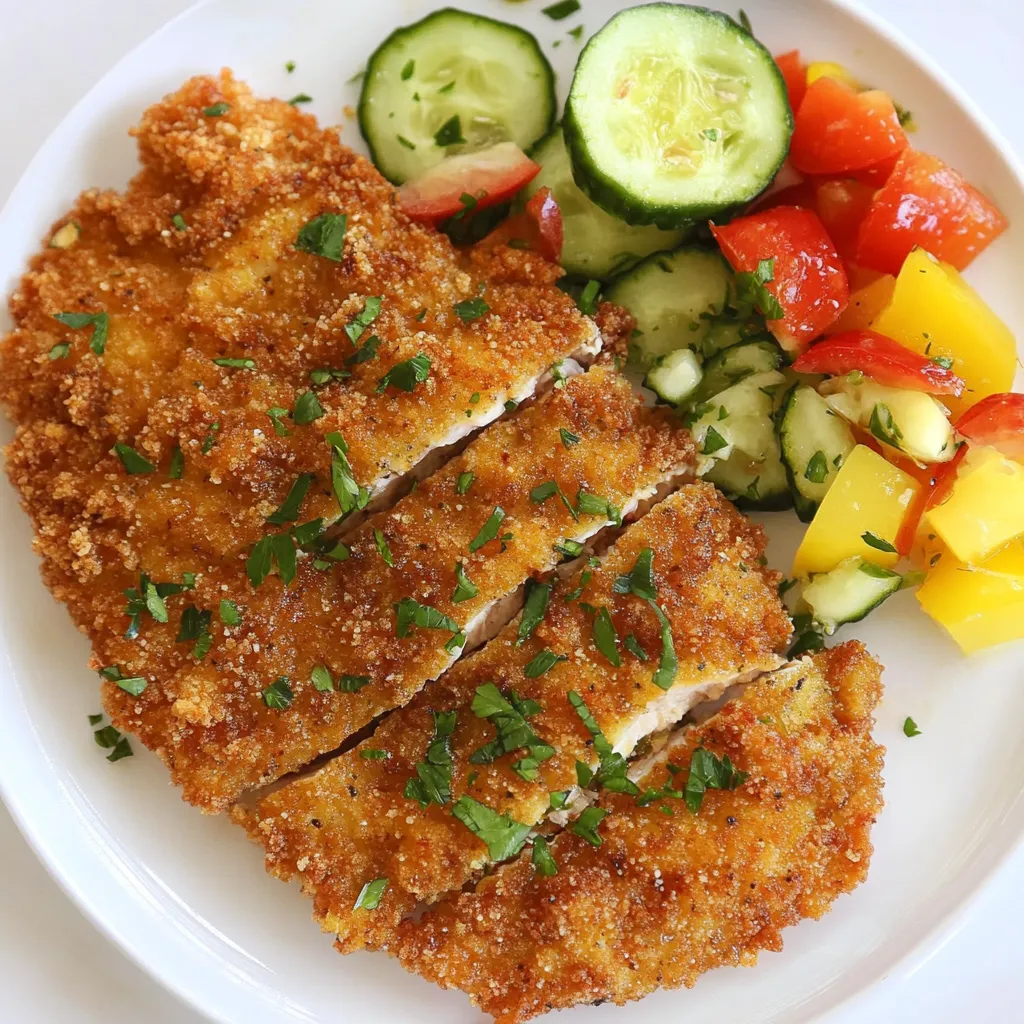 Passover Chicken Schnitzel