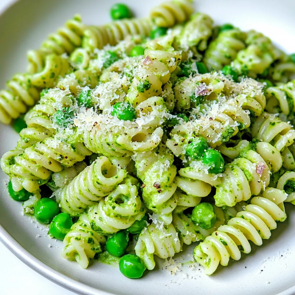 Pasta with Peas