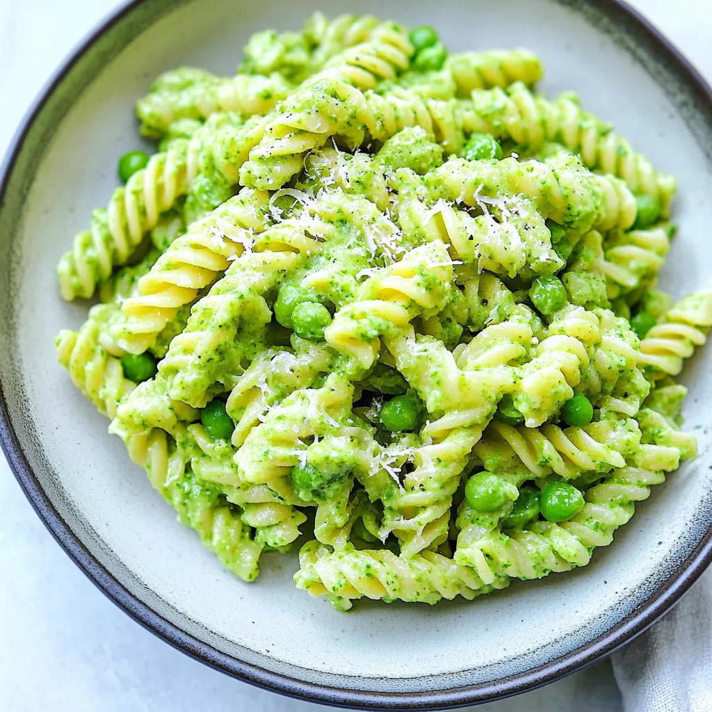 Pasta with Peas