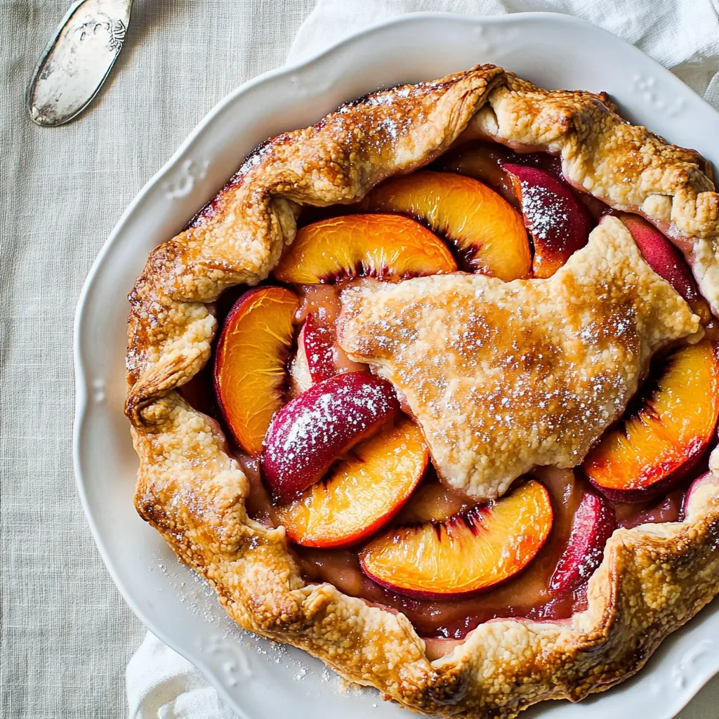 Peach Galette