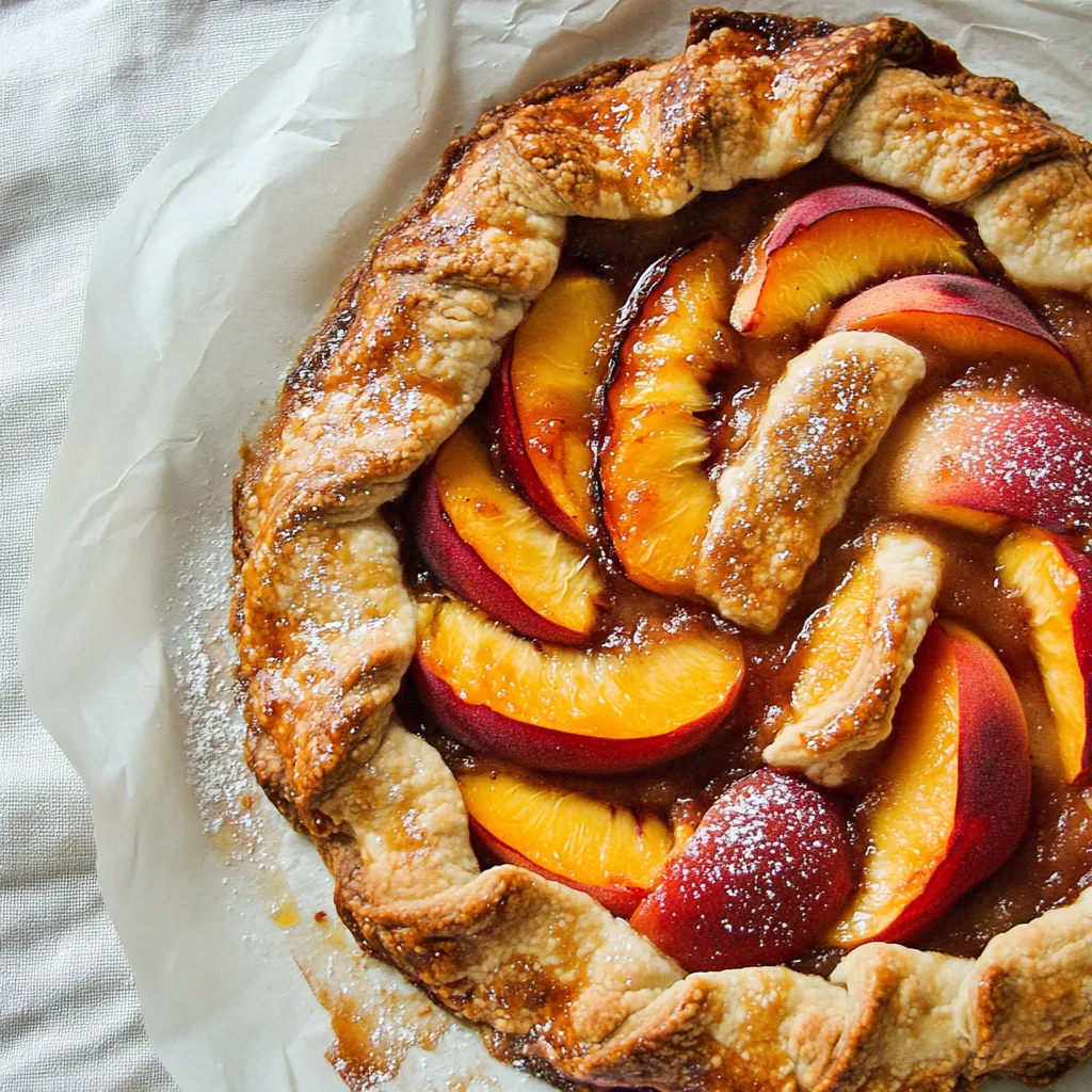Peach Galette