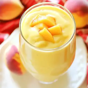 Peach Mango Smoothie