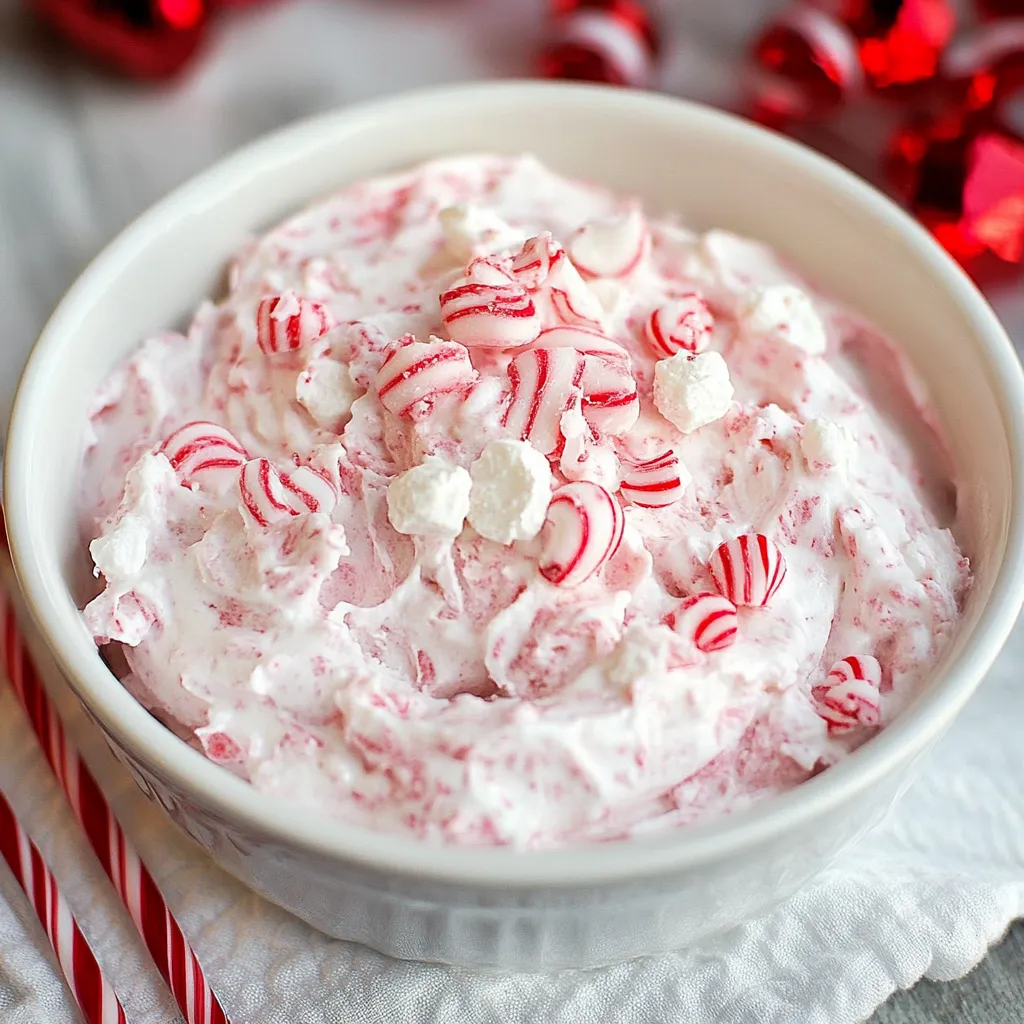 Peppermint Fluff Dip