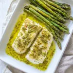 Pesto Baked Cod Asparagus