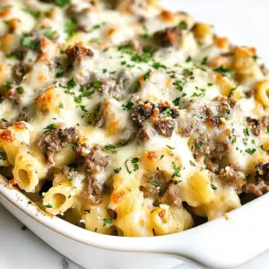 Philly Cheesesteak Pasta