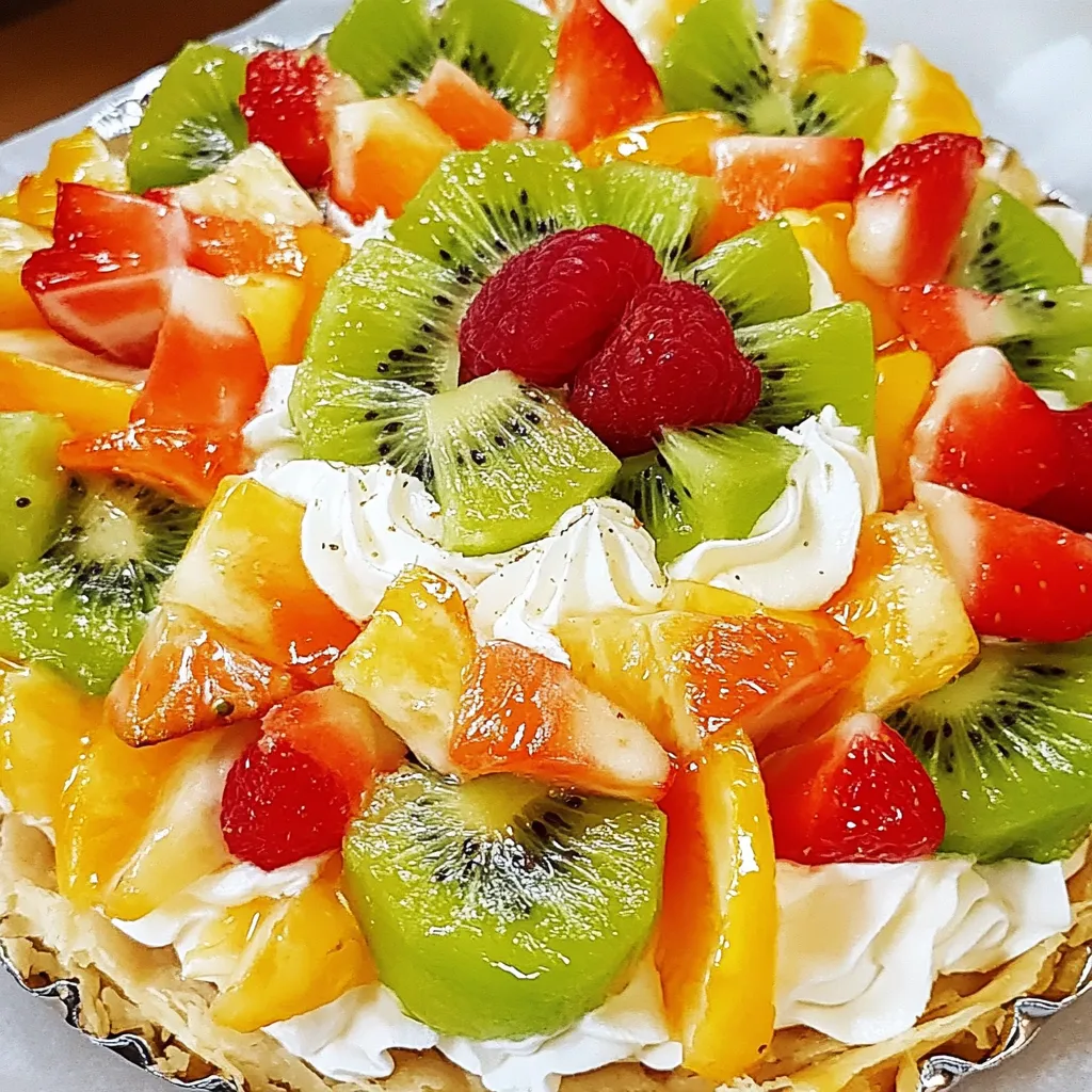 Phyllo Fruit Tart